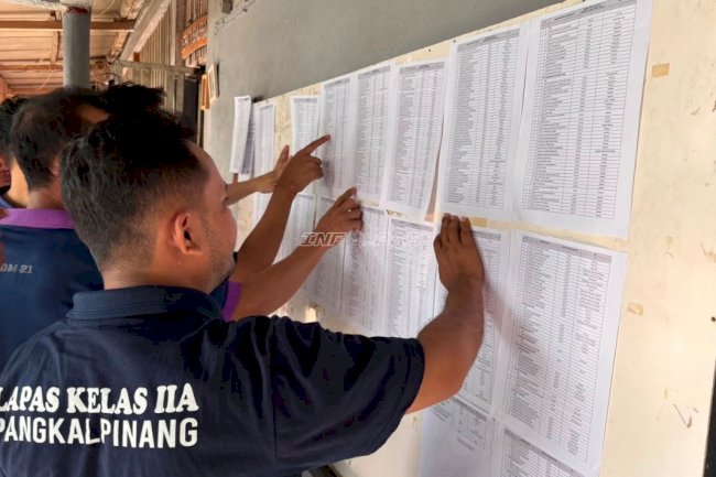 Junjung Transparansi, Lapas Pangkalpinang Umumkan Remisi HUT ke-81 RI Secara Terbuka