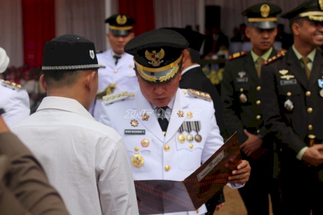 Lapas Kuningan Gelar Upacara HUT Ke-81 RI, 293 Warga Binaan Terima Remisi