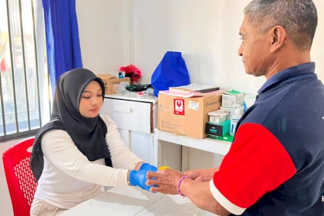 Warga Binaan Lapas Wahai Jalani Tes Urine Jelang Pembebasan Bersyarat