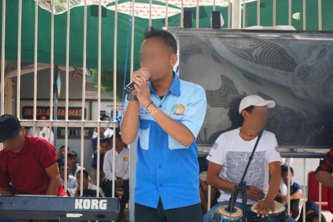 Final Karaoke Tutup Rangkaian Porsenap HUT Ke-81 RI di Lapas Mojokerto