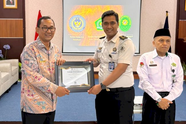 Rutan Pelaihari Terbaik Pertama dalam Kinerja Anggaran dan Digitalisasi Pembayaran
