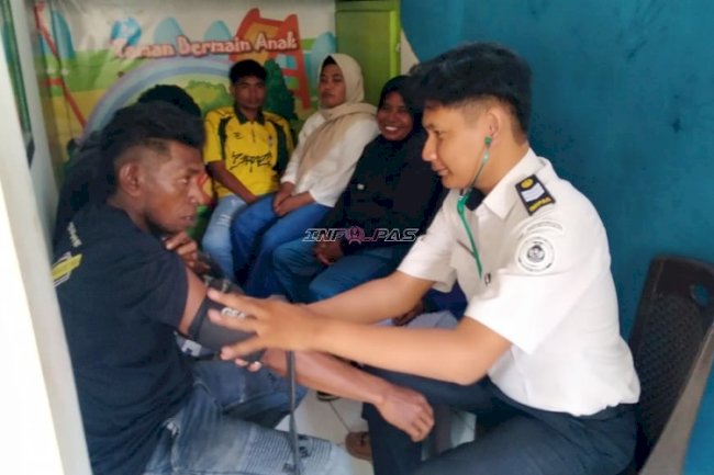 CKG Jadi Layanan Inklusif di lingkungan Lapas Wahai