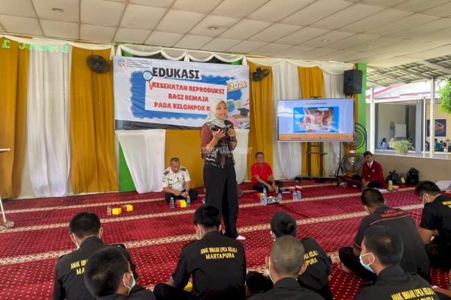 Bangun Kesadaran Sejak Dini, LPKA Martapura Edukasi Kesehatan Reproduksi Anak Binaan
