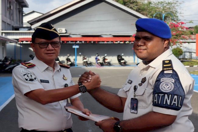 Lapas Ambon Beri Apresiasi, Hendry Margo Lawalata Terpilih Sebagai Petugas Teladan Juli 2026