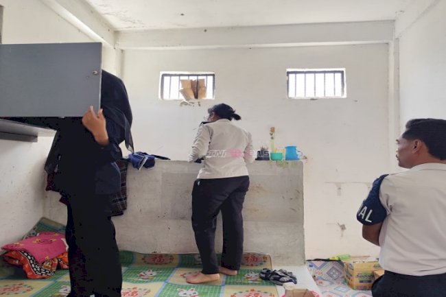 Jaga Stabilitas Kamtib, Lapas Piru Gelar Penggeledahan Rutin