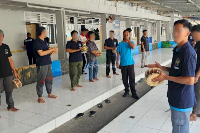 Lewat Marawis, Lapas Pangkalpinang Tanamkan Nilai Religius Warga Binaan
