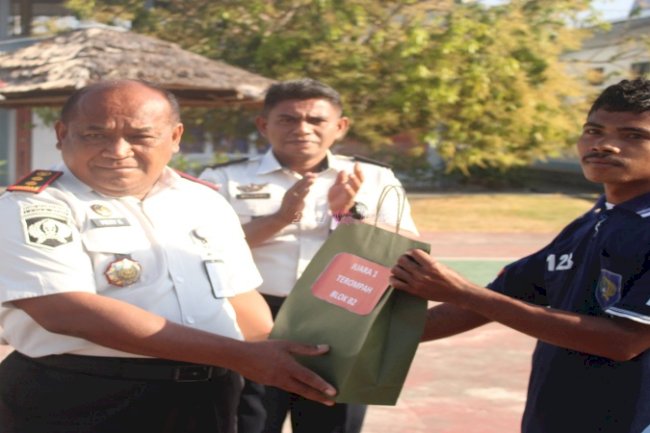 Lapas Piru Tutup Pekan Olahraga HUT Ke-81 RI, Pemenang Lomba Terima Apresiasi