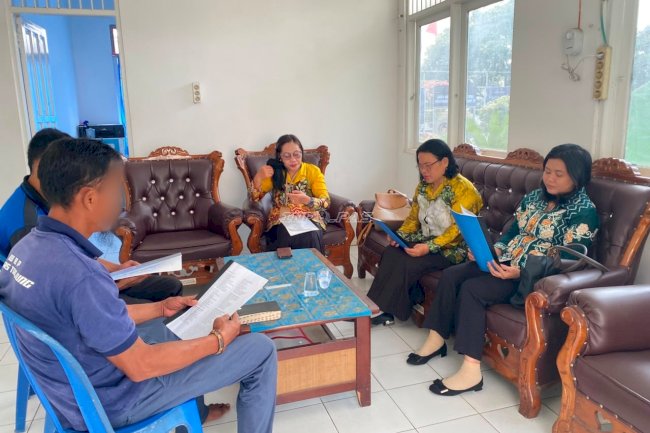 Warga Binaan Nasrani Lapas Tanjung Ikuti Ibadah Bersama Kemenag Tabalong