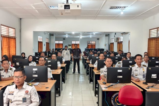 Perkuat Manajemen SDM, Kanwil Ditjenpas Babel Ikuti Ujikom ProASN