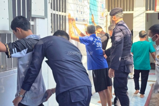 Komitmen Jaga Kondusivitas, Lapas Namlea Gelar Razia Berkala 