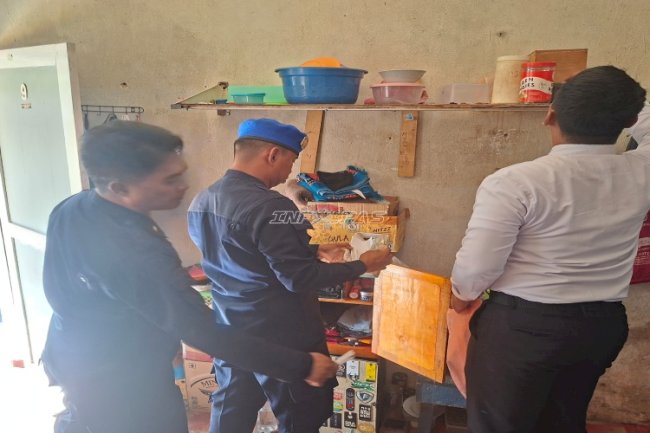 Deteksi Dini Digencarkan, Lapas Kolonodale Sisir Kamar Hunian