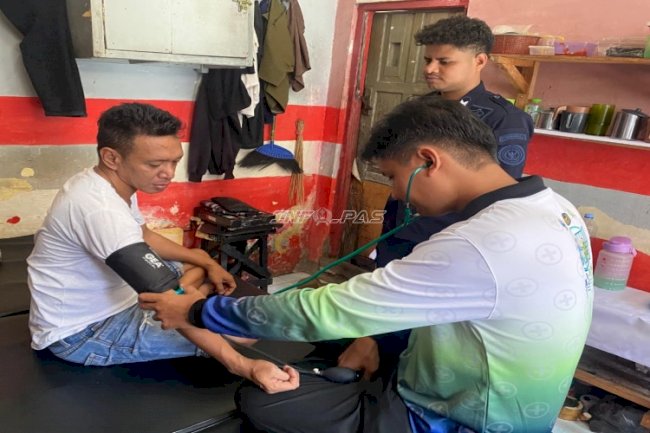 Prioritaskan Kesehatan Warga Binaan, Lapas Wahai Gelar Program SAPA-BINA