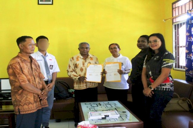 LPKA Manokwari dan SMAN 1 Warmare Sepakati PKS Keberlanjutan Pendidikan Anak Binaan