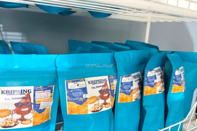 Keripik Pisang Karya Warga Binaan Lapas Kotabaru Jadi Bekal Kemandirian