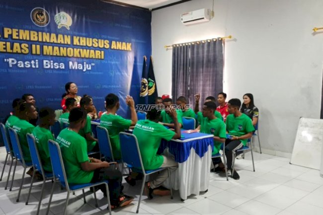 Sambut Semester Baru, LPKA Manokwari Laksanakan Kontrak Belajar bersama PKBM Penabur 