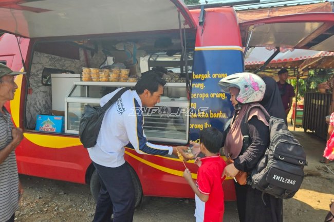 Lapas Terbuka Kendal dan Matahari Pagi Indonesia Bagikan 100 Porsi Makan Gratis