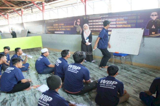Lapas Banjarmasin dan PKBM Azzahra Perkuat Pendidikan Warga Binaan melalui Program Kesetaraan