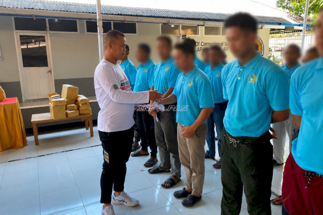 30 Warga Binaan Lapas Takalar Terima Premi Hasil Pembinaan Kemandirian