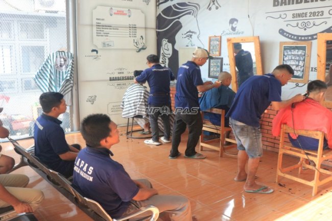 Dari Gunting Jadi Harapan, Lasdaun Barbershop Buka Jalan Kemandirian Warga Binaan