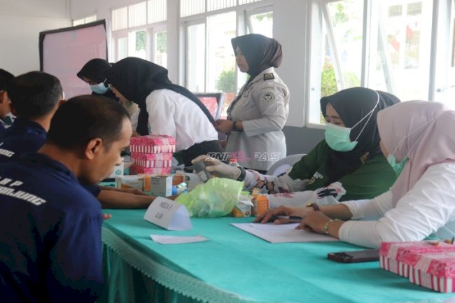 Lapas Tanjung Perkuat Layanan Kesehatan melalui CKG dan Skrining Tuberkulosis