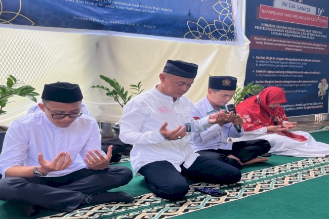 Peringati Maulid Nabi Muhammad saw., Lapas Perempuan Pangkalpinang Gelar Tausiah dan Doa Bersama untuk Indonesia