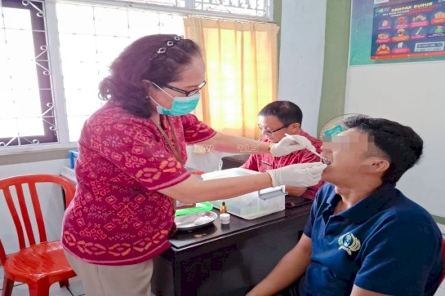 Dukung Optimalisasi Pembinaan, Lapas Tabanan Berikan Layanan Kesehatan Gigi Bagi Warga Binaan