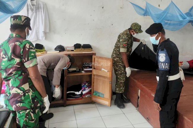 Sterilkan Blok Hunian, Lapas Geser Gandeng TNI-Polri Gelar Penggeledahan