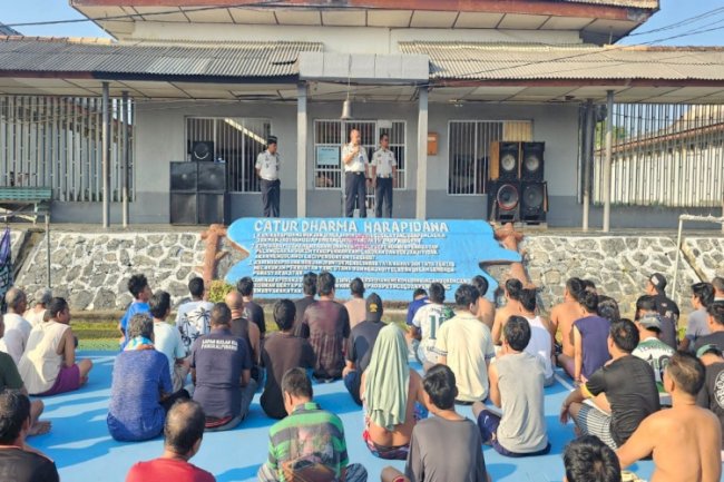 Awali Kepemimpinan, Kalapas Pangkalpinang Pastikan Layanan dan Pembinaan Berjalan Optimal