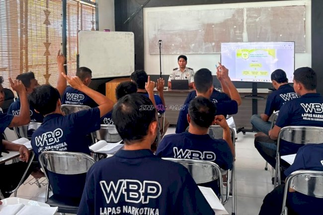Warga Binaan Lapas Narkotika Karang Intan Pelajari Al-Qur’an dan Hadis dalam Pembelajaran Paket C