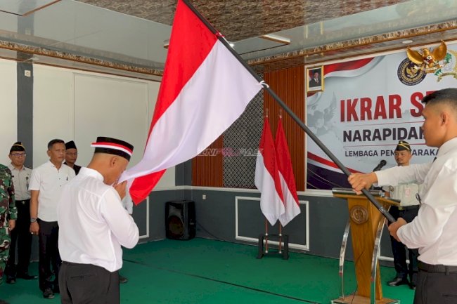 Ikrar Setia NKRI, Bukti Perjalanan Pembinaan Napiter Lapas Brebes