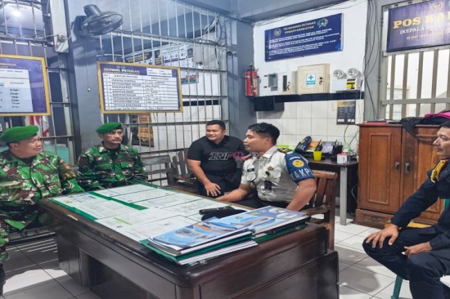 Antisipasi Perkembangan Situasi, Lapas Brebes Perkuat Sinergi Pengamanan bersama Polres, Kodim dan Subdenpom Brebes