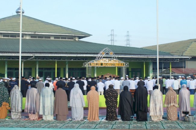 Lapas Banjarmasin Gelar Salat Istisqa di Tengah Kemarau dan Karhutla