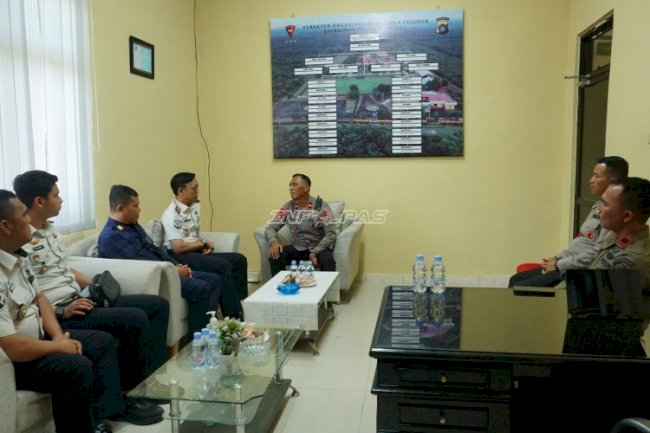 Perkuat Sinergi Keamanan, Kalapas Tanjungpandan Audiensi ke Batalyon Pelopor B Polda Babel