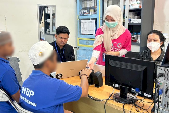 Rutan Marabahan Gandeng Puskesmas, Periksa Rutin Warga Binaan