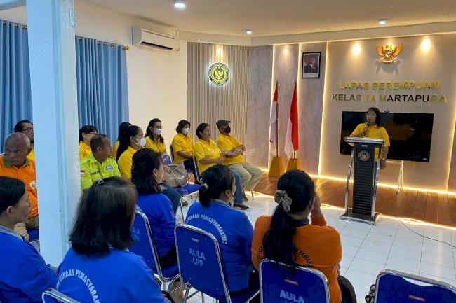 Lapas Perempuan Martapura Gandeng GPIB Effatha Beri Penguatan Rohani Warga Binaan