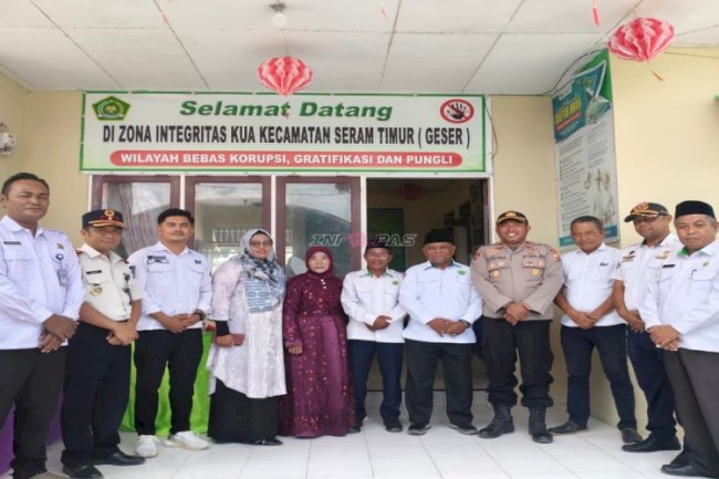 Lapas Geser Terus Perkuat Sinergi Pembinaan Warga Binaan dengan KUA Kec. Seram Timur