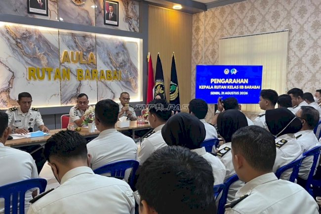 Perkuat Pengamanan, Rutan Barabai Tekankan Kewaspadaan Jajaran Rupam