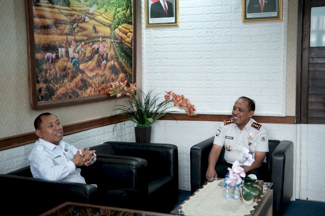 Kalapas Tabanan Kunjungi BNNK Badung, Perkuat Sinergi Pencegahan Narkoba