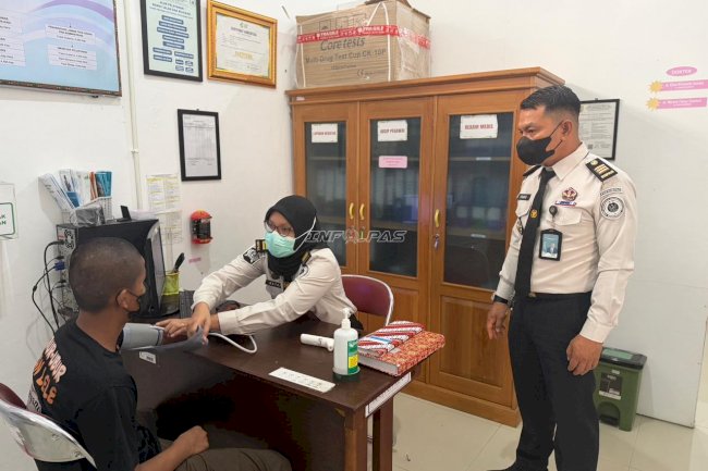Jaga Kondisi Kesehatan, LPKA Palangka Raya Rutin Periksa Anak Binaan