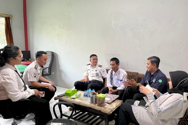 Perkuat Pendidikan Formal, LPKA Martapura Bahas Mekanisme Pembelajaran Anak Binaan bersama SMKN 2 Amuntai