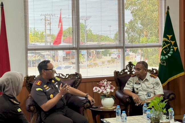 Kunjungan Kerja Perdana, Kalapas Sungailiat Sambangi Kajari Bangka