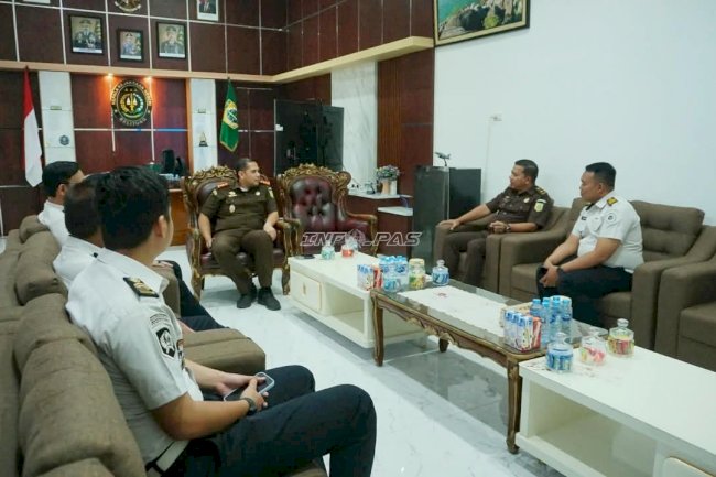 Kalapas Tanjungpandan Audiensi dengan Kajari Belitung, Perkuat Sinergi Penegakan Hukum dan Pemasyarakatan