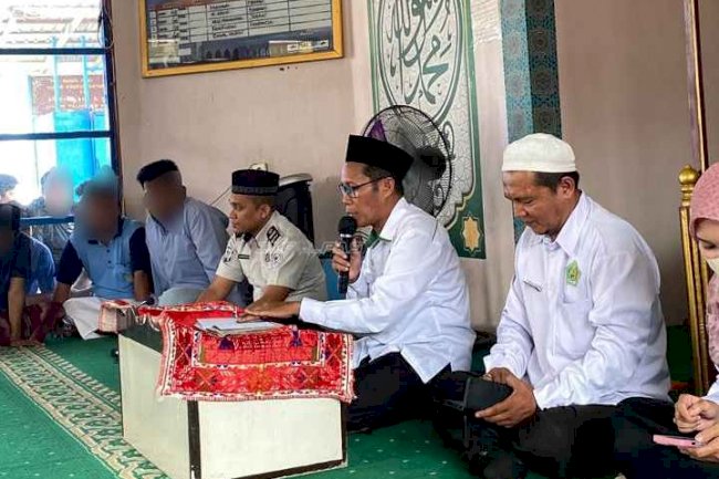 Rutan Marabahan Gandeng Kemenag Batola Bina Akidah Akhlak Warga Binaan