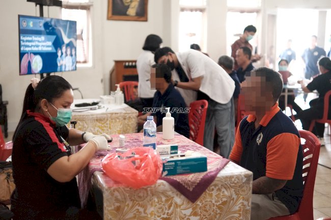 Tracing TB Tahap Kedua, Lapas Tabanan Perluas Layanan Kesehatan Warga Binaan