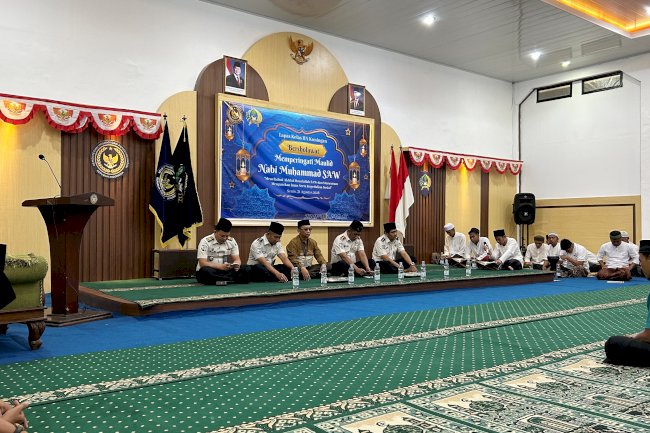 Peringati Maulid Nabi, Lapas Kuningan Ajak Warga Binaan Teladani Akhlak Rasulullah