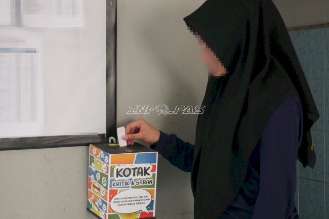 Lapas Perempuan Martapura Tampung Aspirasi Warga Binaan lewat Kotak Saran
