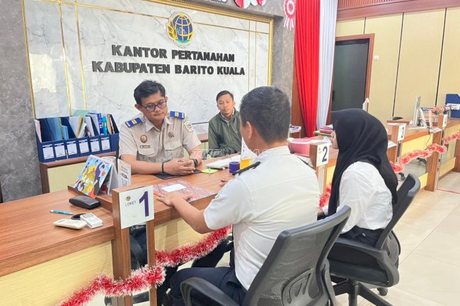 Tertib Kelola Aset Negara, Rutan Marabahan Koordinasi Sertifikat Tanah dengan Kantor Pertanahan