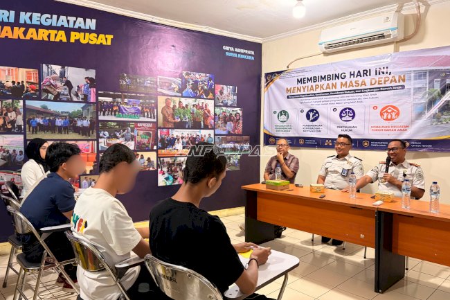 Bapas Jakpus Ajak Klien Anak Kenali Diri, Taat Hukum, dan Berani Menatap Masa Depan