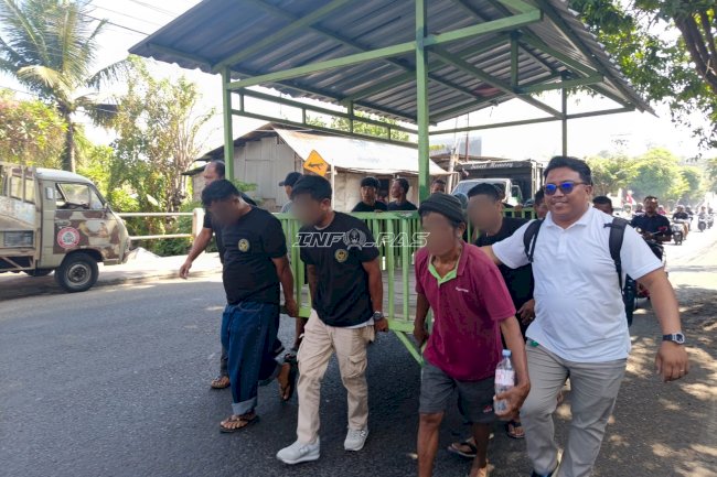 Bapas Denpasar Libatkan Klien dalam Gotong Royong di Kelurahan Astina