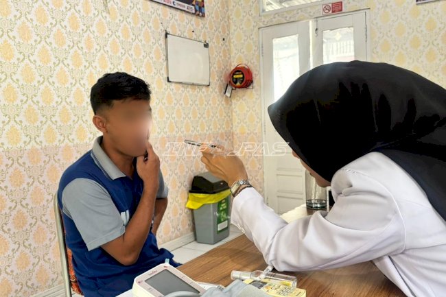 Penuhi Hak Warga Binaan, Lapas Tanjung Rutin Beri Layanan dan Edukasi Kesehatan